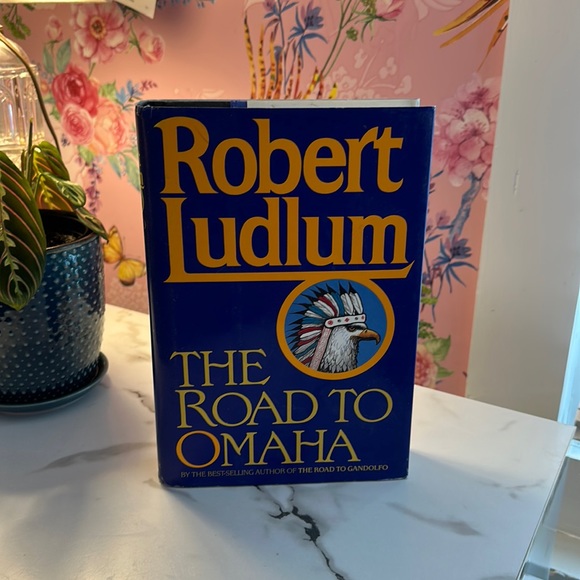 Robert Ludlum The Road to Omaha First Edition Hardcover Novel - Picture 1 of 8
